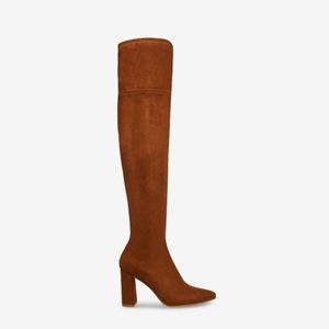STEVE MADDEN brown over the knee boots